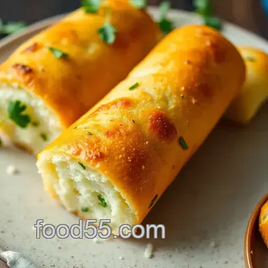 Irresistibly Tasty Bake Garlic Bread Cylinders | My Family' s Best Recipe