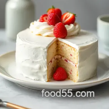 Delicious Bake White Velvet Cake: Dreamy & Perfect for Celebrations Recipe Card