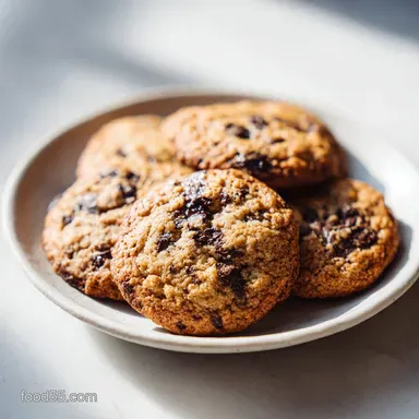 Banana Oatmeal Chocolate Chip Cookies in 22 Minutes Recipe Card