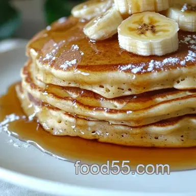 Best Banana Pancake Recipe: Light, Fluffy & Easy! Recipe Card