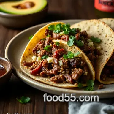 Bangin' Ground Beef Tacos: A Simple Supper Recipe Card