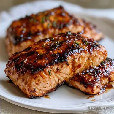BBQ Salmon Bowl for 4 Servings