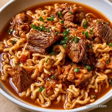Beef Short Rib Ramen for 4 Servings