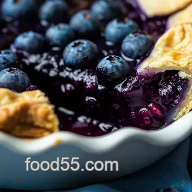 My Go-To Blueberry Pie Recipe: Summer in Every Slice! Recipe Card
