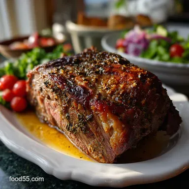 My Best New Years Eve Dinner: Perfect Prime Rib Recipe Card