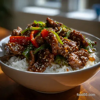 Black Pepper Beef: Mahogany Glaze Recipe