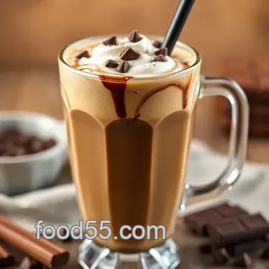 Ultimate Recipe: Blend Iced Coffee with Creamy Chocolate Bliss Recipe Card