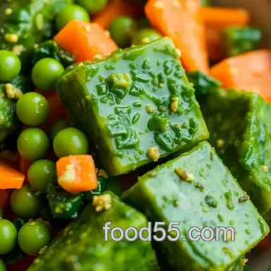 Easy Blend Veggies for Tasty Fish Food Cubes: My Delicious Fish Treats Recipe Card