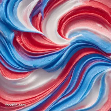 Blue Ice Cream: Silky and Vibrant Recipe Card