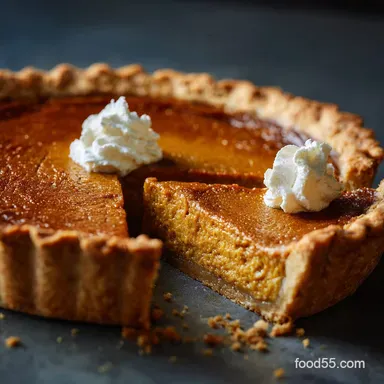 Pumpkin Pie Recipe: Ultimate Failsafe Flaky Crust, Zero Soggy Bottom Recipe Card
