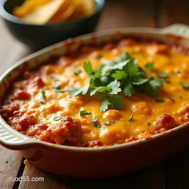 Cheesy Mexican Layer Dip My GoTo Baked SevenLayer Dip Recipe Card