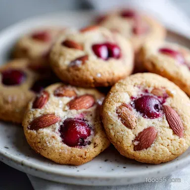 Cherry Almond Cookies in 25 Minutes Recipe Card