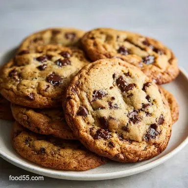 Chocolate Chip Cookies: Bakery Standard, Made at Home Recipe Card
