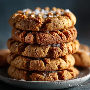 Peanut Butter Cookies: The Ultimate Chewy Criss-Cross Recipe Recipe Card