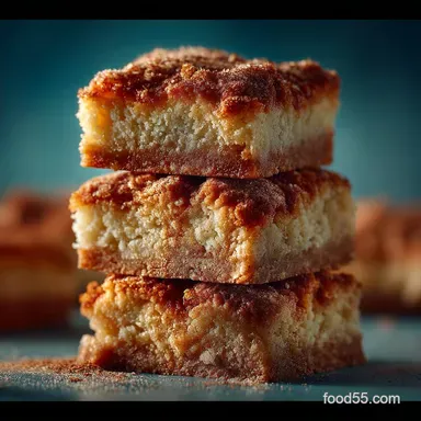 The Ultimate Chewy Snickerdoodle Bars Recipe No Rolling Recipe Card