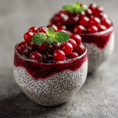 Chia Seed Pudding for Toddlers - Overnight Prep Recipe Card