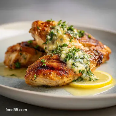 Chicken Bryan Pan-Seared with Goat Cheese Recipe Card