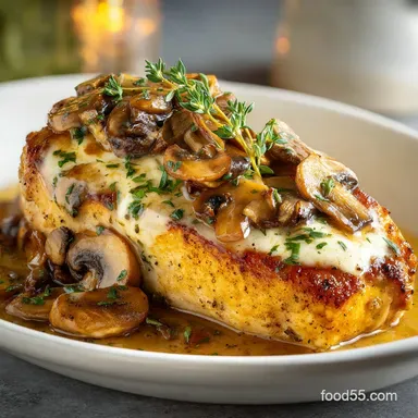 Copycat Chicken Madeira for 4 Servings