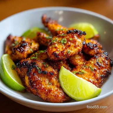 Chili Lime Chicken in 30 Minutes Recipe Card