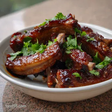 Chinese Spare Ribs: Candy Coated
