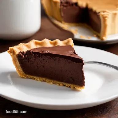 Easy Chocolate Pie Recipe My Foolproof Chocolate Bliss Pie Recipe Card