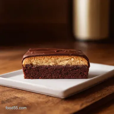 Easy Chocolate &Eacute;clair Cake NoBake Graham Cracker Icebox Recipe Card