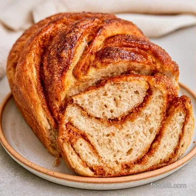 Cinnamon Brown Sugar Sourdough: Golden Recipe Card