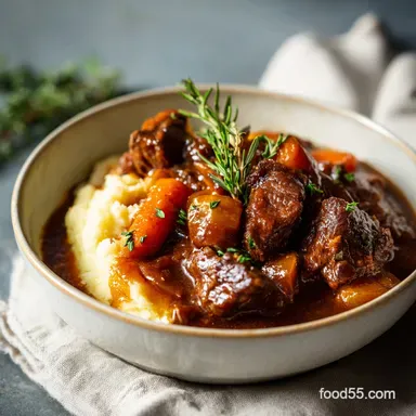 Beef Stew Recipe: Tender Beef, Silky Gravy