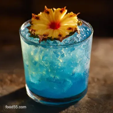 Blue Hawaiian Drink: The Ultimate 5-Minute Tiki Cocktail Recipe Recipe Card
