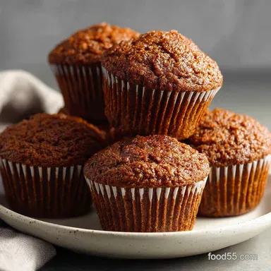 Classic Bran Muffins with Molasses in 38 Minutes