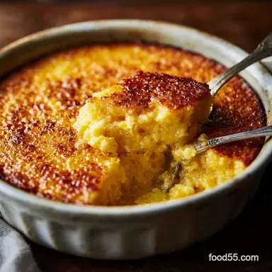 Grandmothers Corn Pudding: The Rich, Creamy Old Fashioned Recipe Recipe Card