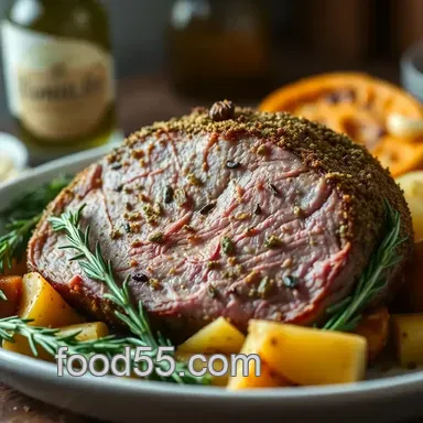 Classic Herb-Crusted Bottom Round Roast Recipes You’ll Love Recipe Card