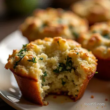 Classic Herb Stuffing Muffins My Easy Thanksgiving MakeAhead Recipe Card