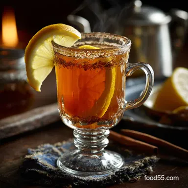 Hot Toddy Recipe For Colds: The 7-Minute Fireside Friend Recipe Card