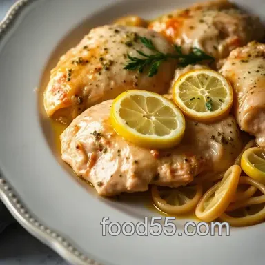 My Classic Lemon Chicken Piccata: Easy Weeknight Delight Recipe Card