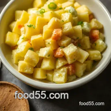 Classic Southern Potato Salad Recipe: A Family Favorite Recipe Card