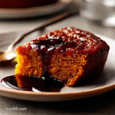 Southern Sweet Potato Pone: Ultimate Old-Fashioned Recipe with Black Treacle Glaze Recipe Card