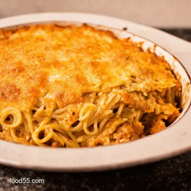 Spaghetti Casserole Recipe A Family Favorite Recipe Card