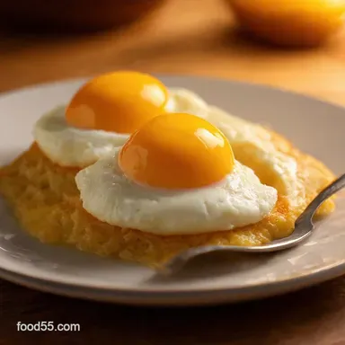 Cloud Eggs Recipe Fluffy Breakfast Dreams on Cloud Nine Recipe Card