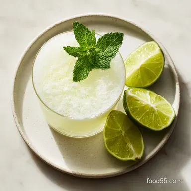 Coconut Lemonade From Gregory Gourdet in 10 Minutes Recipe Card