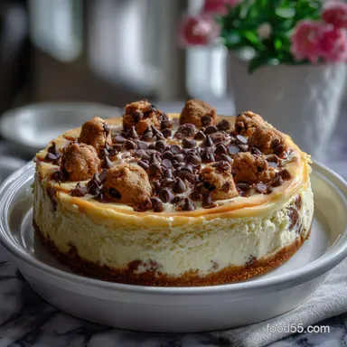 Cookie Dough Cheesecake: Ultimate Restaurant-Style Dessert
