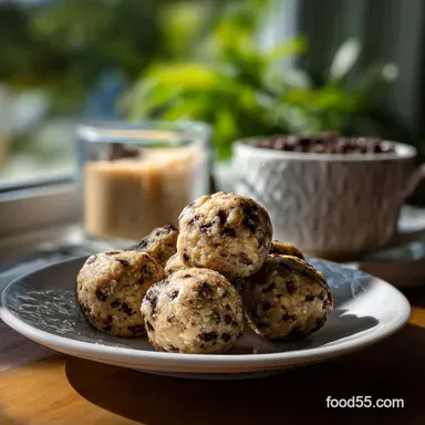 Creamy Cottage Cheese Cookie Dough Bites No Flour in 25 Minutes Recipe Card