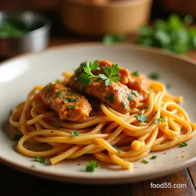 The Ultimate Creamy Cajun Chicken Pasta Recipe for Home Cooks Recipe Card