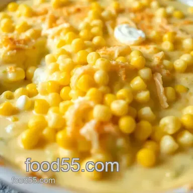 Easy & Creamy Corn and Cream Cheese Recipe: The Ultimate Comfort Bake Recipe Card