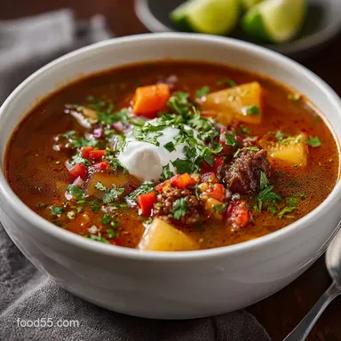 Creamy Cowboy Soup Recipe: Crockpot Ready in 50 Minutes Recipe Card
