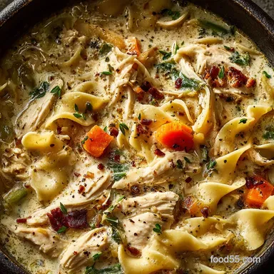 Crack Chicken Noodle Soup: The Ultimate Creamy, Addictive Upgrade Recipe Card