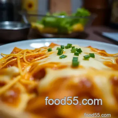 My Family's Favourite Cream Cheese Chicken Enchiladas Recipe Recipe Card
