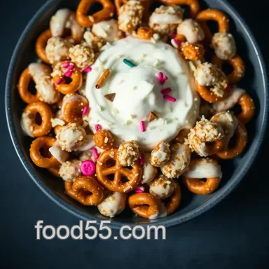 Easy Yogurt Covered Pretzels: A Family Favourite Snack Recipe Recipe Card