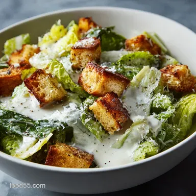 Caesar Salad Dressing: Homemade Creamy, Ready in 10 Minutes