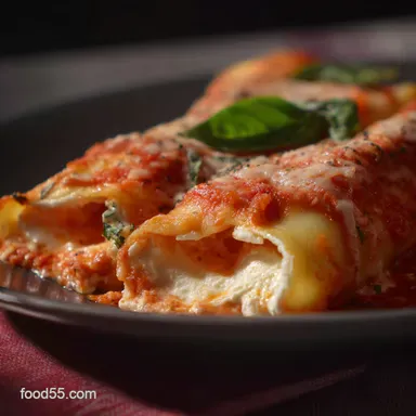 Best Manicotti Filling Recipe Creamy Ricotta Perfection Recipe Card